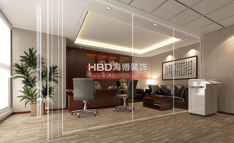 乾基公司經(jīng)理辦公室裝修 乾基公司經(jīng)理辦公室裝修