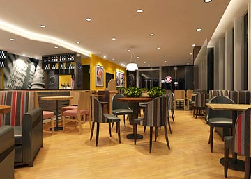 咖世家咖啡館設(shè)計裝修