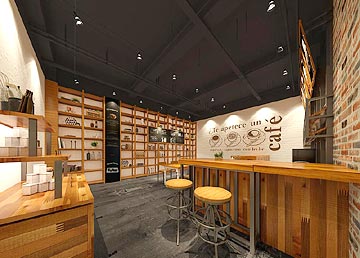 太古倉韓式咖啡廳設(shè)計裝修