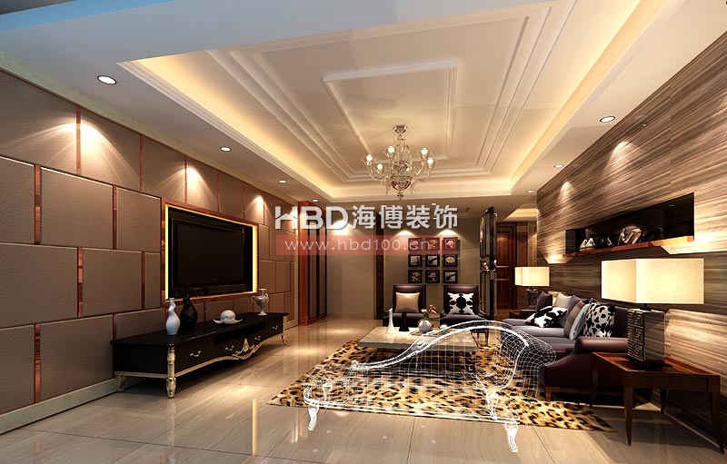 珠江新城天鑾別墅室內(nèi)裝修,客廳裝修設(shè)計效果圖.jpg