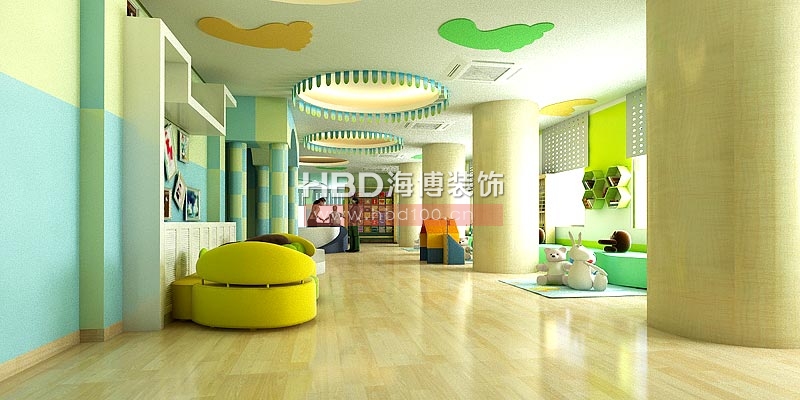 獅王幼兒園裝修設(shè)計(jì)