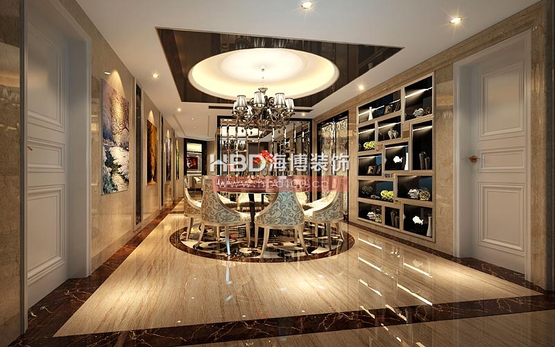 華標(biāo)品峰別墅設(shè)計(jì),餐廳設(shè)計(jì)效果圖.jpg
