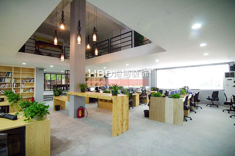 海博裝飾公司辦公室裝修-公共辦公區 海博裝飾公司辦公室裝修-公共辦公區