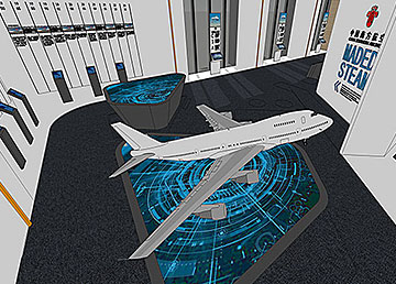 南航集團(tuán)（中國(guó)）辦公室裝修設(shè)計(jì)