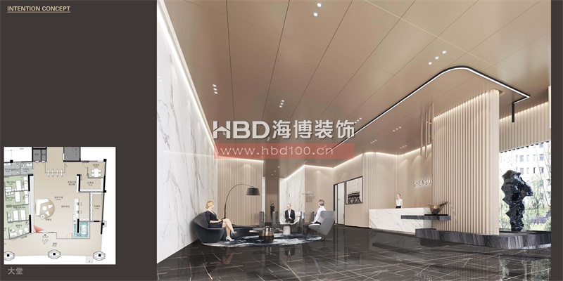 廣州總部大樓辦公室設(shè)計(jì)裝修