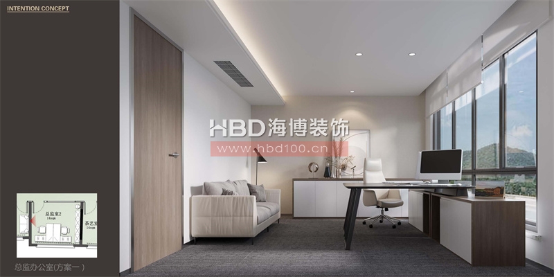 廣州總部大樓辦公室設(shè)計(jì)裝修