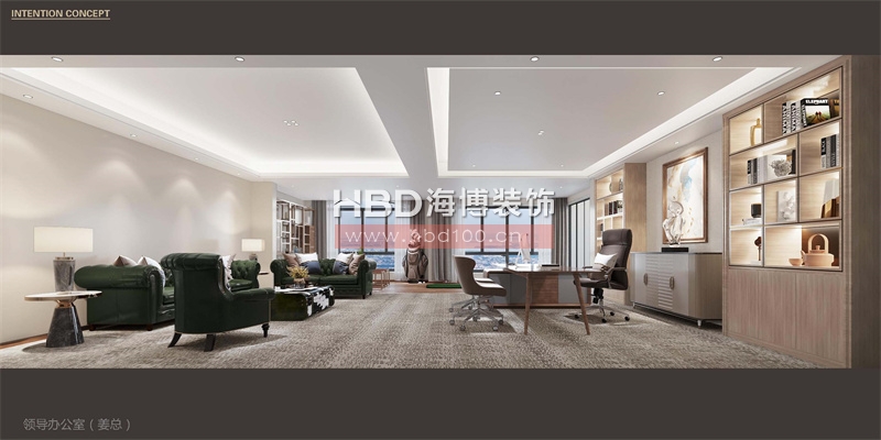 廣州總部大樓辦公室設(shè)計(jì)裝修