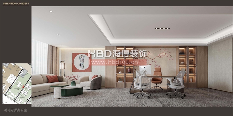 廣州總部大樓辦公室設(shè)計(jì)裝修